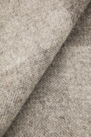 Wollen Plaid Natural - Grijs - 130 x 180 cm