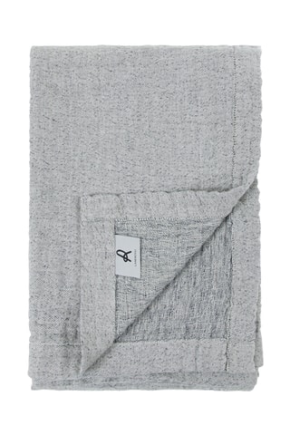 Couvre-lit en coton 79 fils/cm² Sandy - Bleu-gris