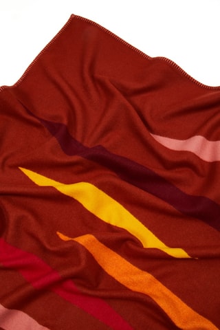 Plaid en mérinos Ricordi - Marron - 140 x 200 cm