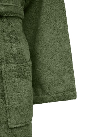 Peignoir à capuche Agave - Vert foncé