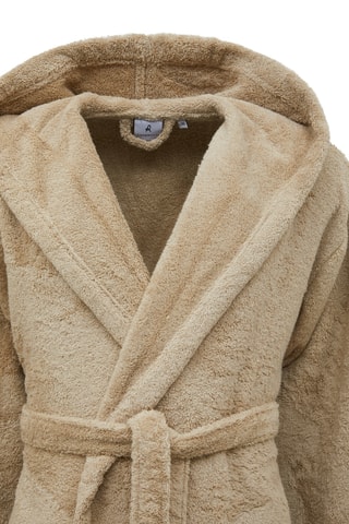 Peignoir à capuche Agave - Beige