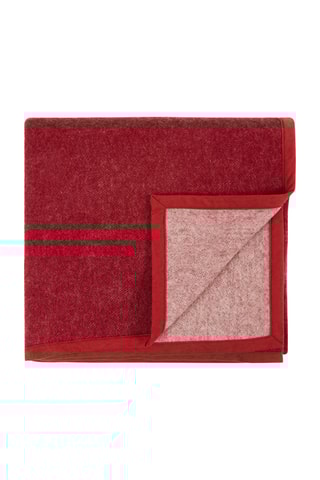 Wollen Deken Marta - Bordeauxrood - 160 x 210 cm