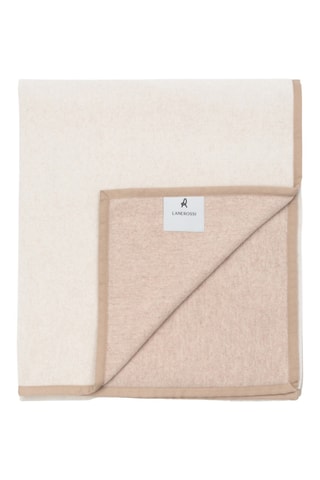 Scheerwollen Deken Cortina - Beige - 220 x 270 cm