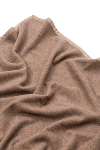 Scheerwollen Deken Cortina - Bruin - 220 x 270 cm