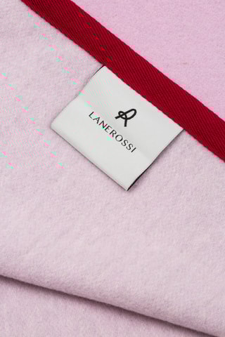 Scheerwollen Deken Cortina - Poederroze - 220 x 250 cm