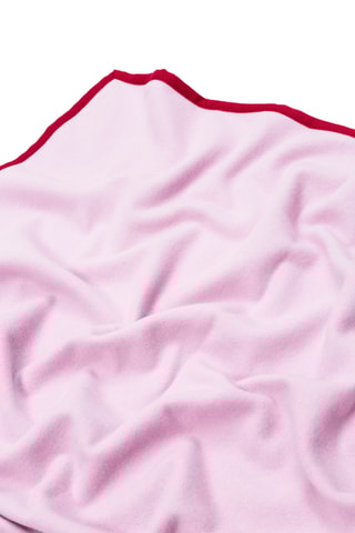 Scheerwollen Deken Cortina - Poederroze - 220 x 250 cm