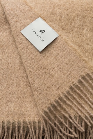 Wollen en Mohair Deken Rossi Story - Beige - 220 x 250 cm