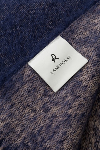 Wollen en Mohair Deken Rossi Story - Marineblauw - 220 x 250 cm