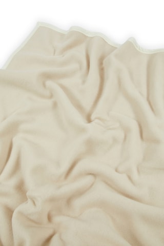 Couverture en laine Rebecca - Beige - 220 x 250 cm