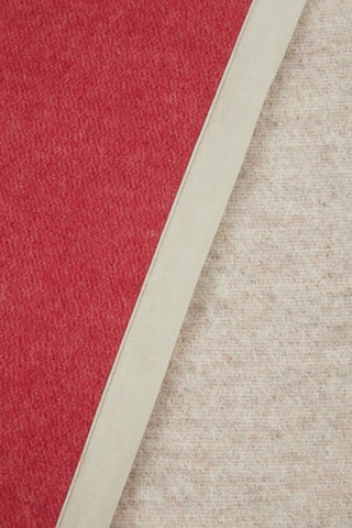 Couverture réversible en laine Thema - Bordeaux - 210 x 250 cm