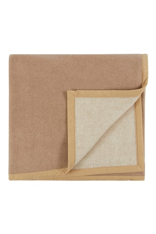 Wollen Deken Morzine - Beige - 220 x 250 cm