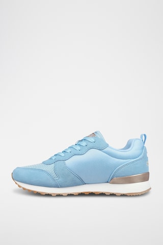 Baskets en cuir - Bleu