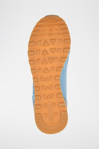 Baskets en cuir - Bleu