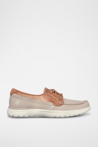 Chaussures bateau On-The-Go Flex - Beige