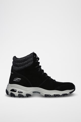 Bottines en nubuck - Noir