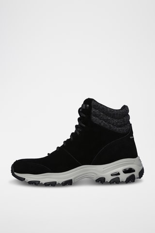 Bottines en nubuck - Noir