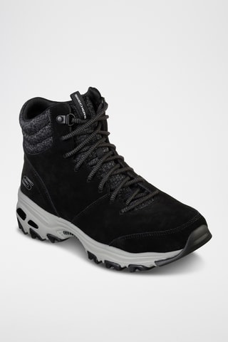 Bottines en nubuck - Noir