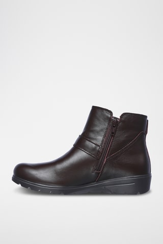 Bottines en cuir Metronome - Marron