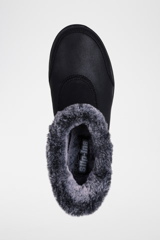 Mules fourrées - Noir