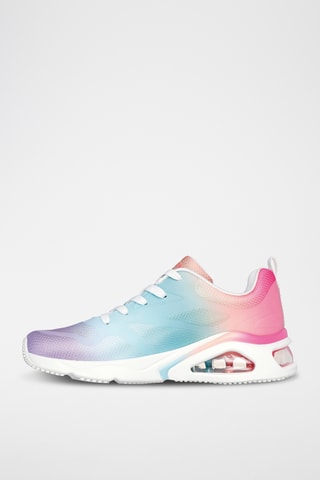 Tennis tie and dye - Rose et bleu