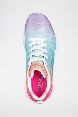 Tennis tie and dye - Rose et bleu