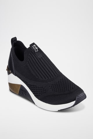 Slip-on compensés Wedge - Noir