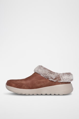 Mules fourrées - Marron