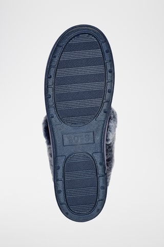 Pantoufles fourrées Bobs Too Cozy - Bleu