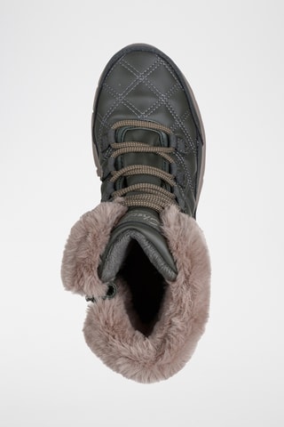 Bottines fourrées Synergy - Vert olive