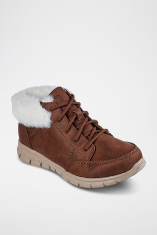 Bottines fourrées Synergy - Marron