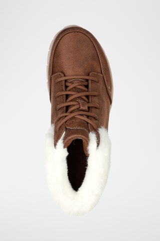 Bottines fourrées Synergy - Marron