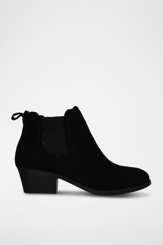 Bottines Chelsea en cuir Lasso - Noir