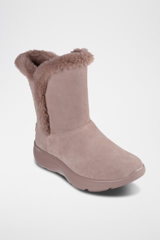 Bottines fourrées en cuir On-The-Go - Taupe