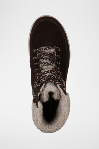 Bottines fourrées en cuir Glacial Ultra - Marron