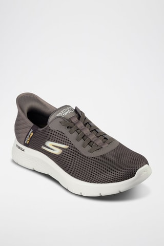 Slip-on Go Walk Flex-Hands Up Marron