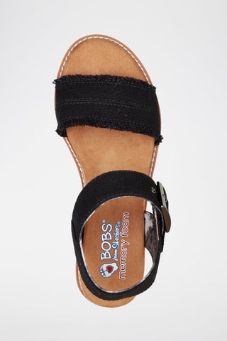 Sandales compensées Desert Kiss -  Adobe Princess - Noir