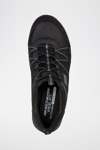 Baskets en cuir Sport Active - Noir