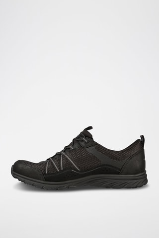 Baskets en cuir Sport Active - Noir