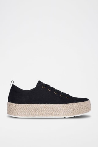 Tennis plateforme Bobs - Noir