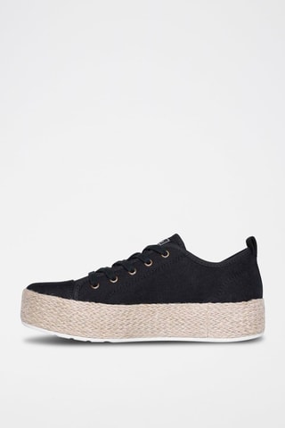 Tennis plateforme Bobs - Noir