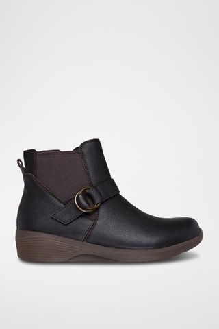 Bottines en cuir Arya Mod Squad - Marron