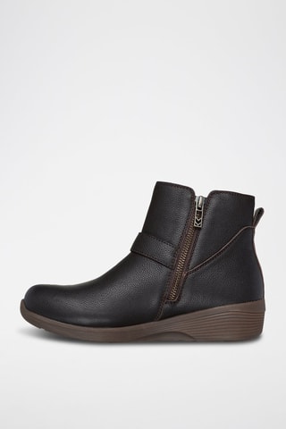 Bottines en cuir Arya Mod Squad - Marron