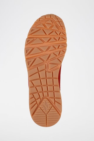 Baskets en cuir Uno - Rouge