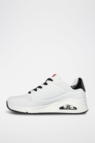 Baskets The Rolling Stones - Blanc et noir