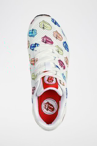 Baskets The Rolling Stones - Blanc