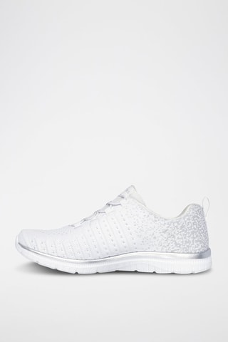 Baskets Virtue - Lucent - Blanc et argenté