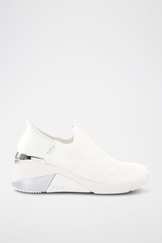 Baskets A Wedge - Blanc