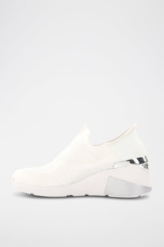 Baskets A Wedge - Blanc