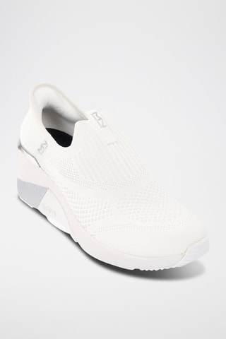 Baskets A Wedge - Blanc