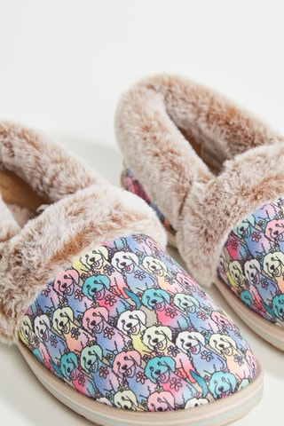 Slip-on fourrés Too cosy - Multicolore